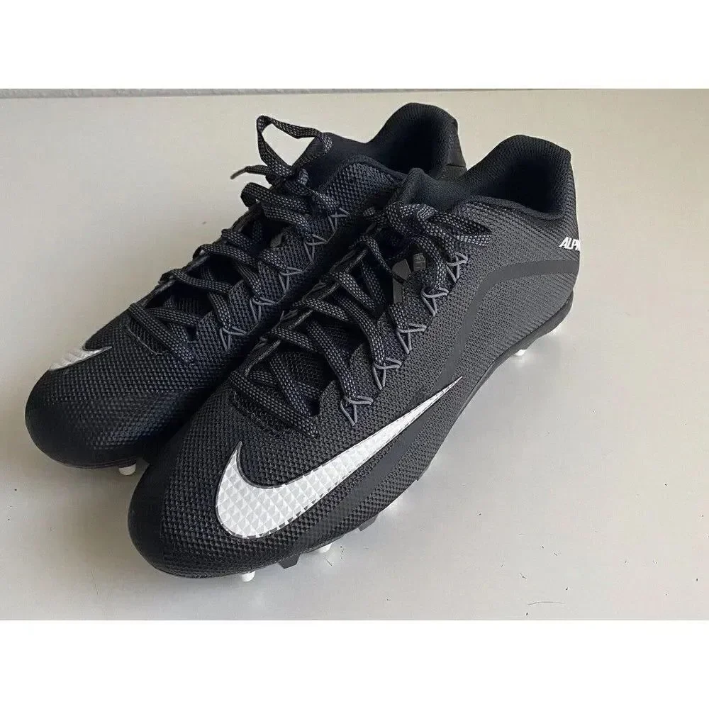 Nike Men's‎ SIZE 15 Alpha Pro 2 TD Black Football Cleats 719930-010